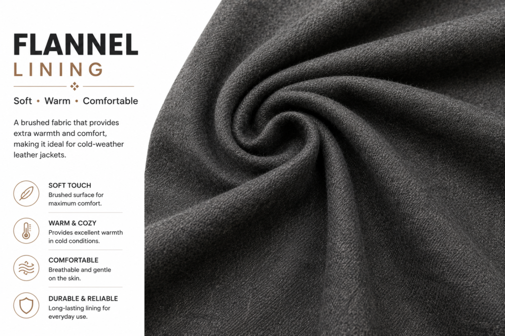 falannel lining