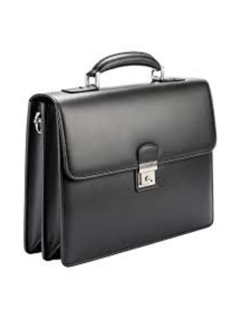 leather brief case
