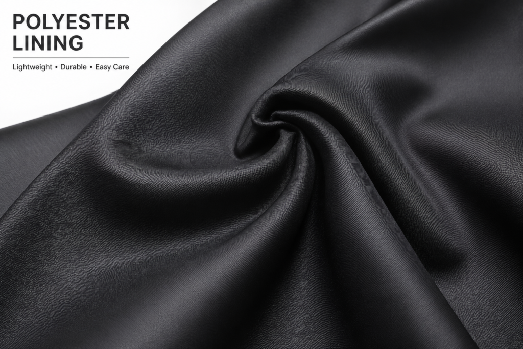 polyester lining