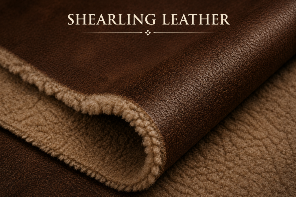 shearling leather